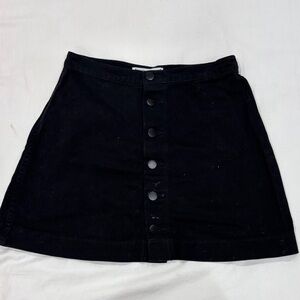 American Apparel Black A-Line Skirt